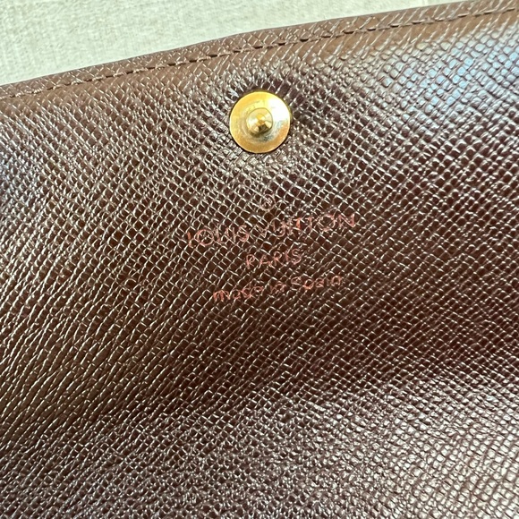 Authentic Louis Vuitton Damier long snap wallet CA0062 - Picture 8 of 14